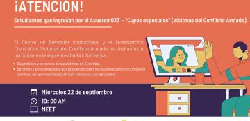 Charla Informativa con la Universidad Distrital